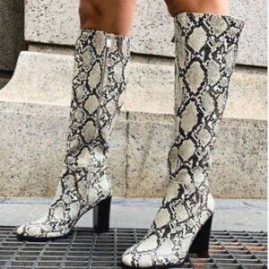 KENNETH COLE Snakeskin Boots OBO